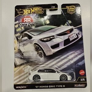 HOT WHEELS RONIN RUN II 07 HONDA CIVIC TYPE R
